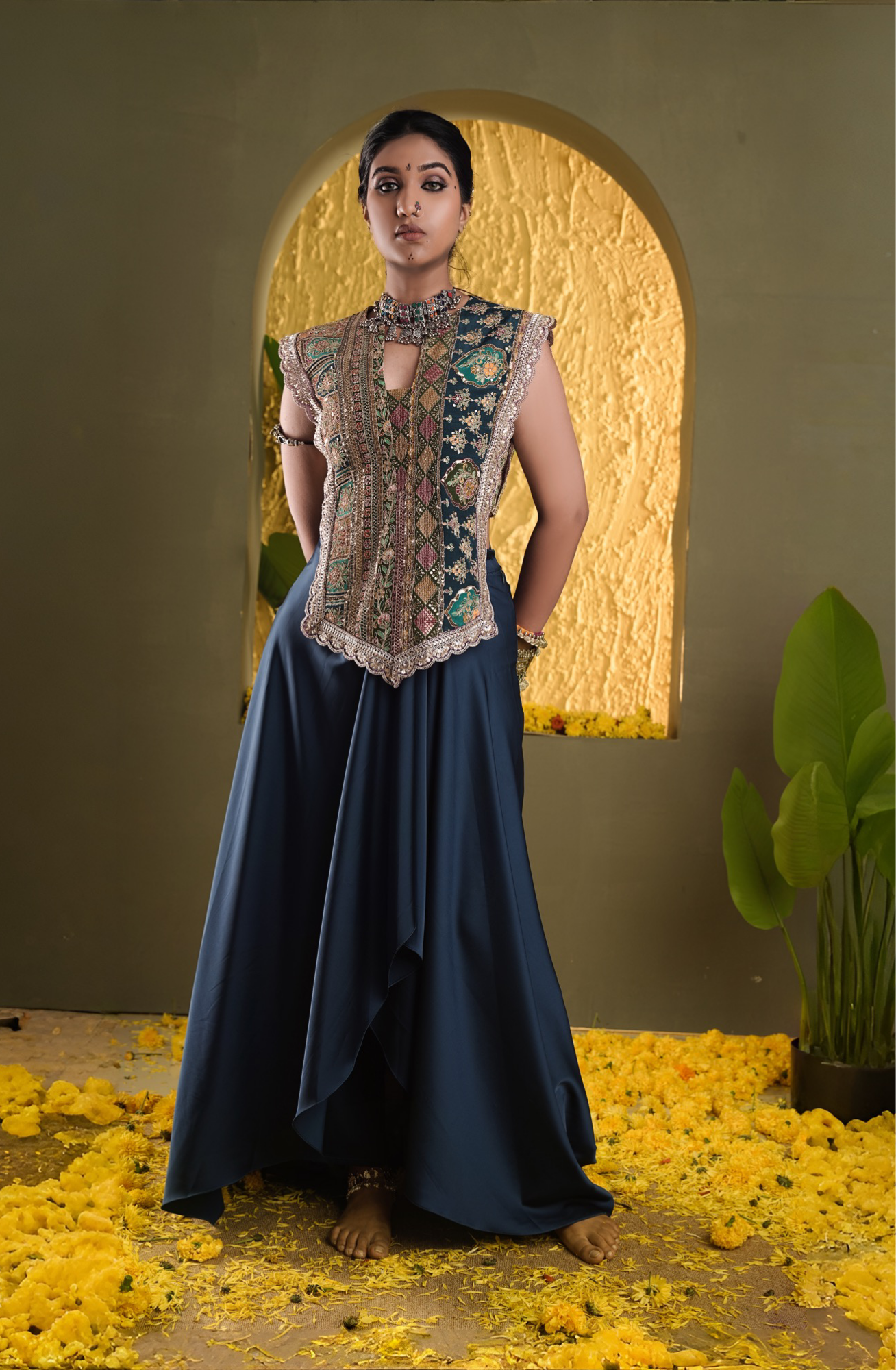 Afreen palazzo set