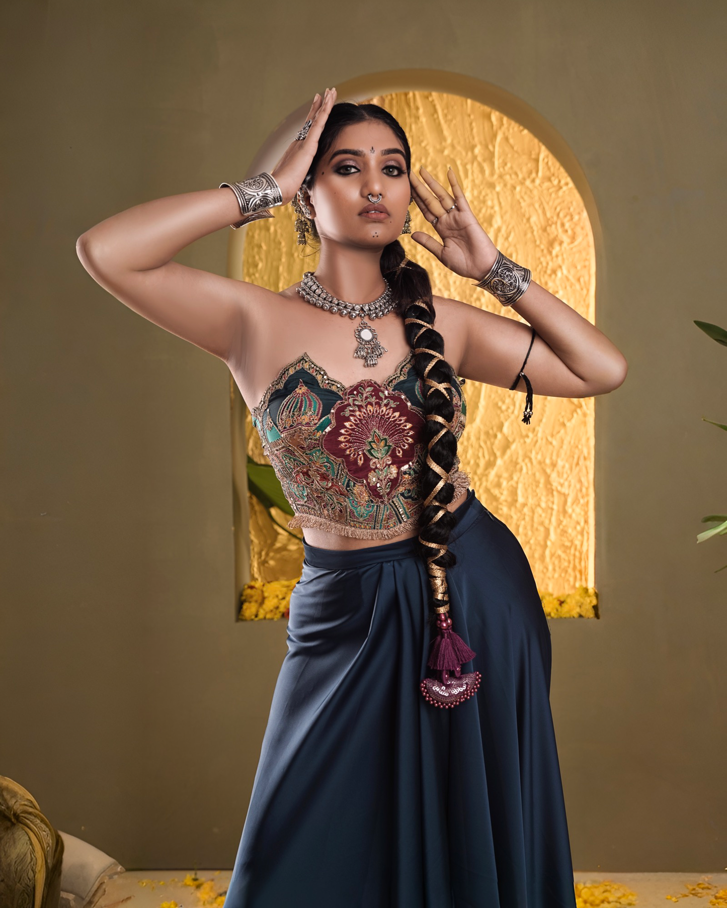 Naaz Drape pant set