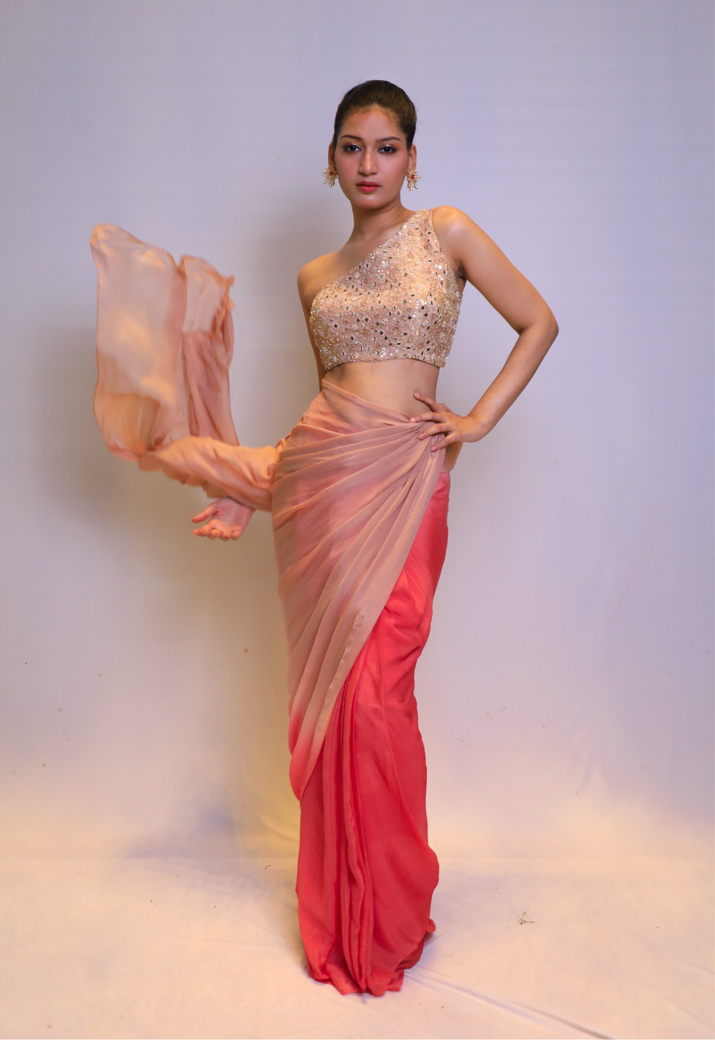 Aureila Pre-draped saree