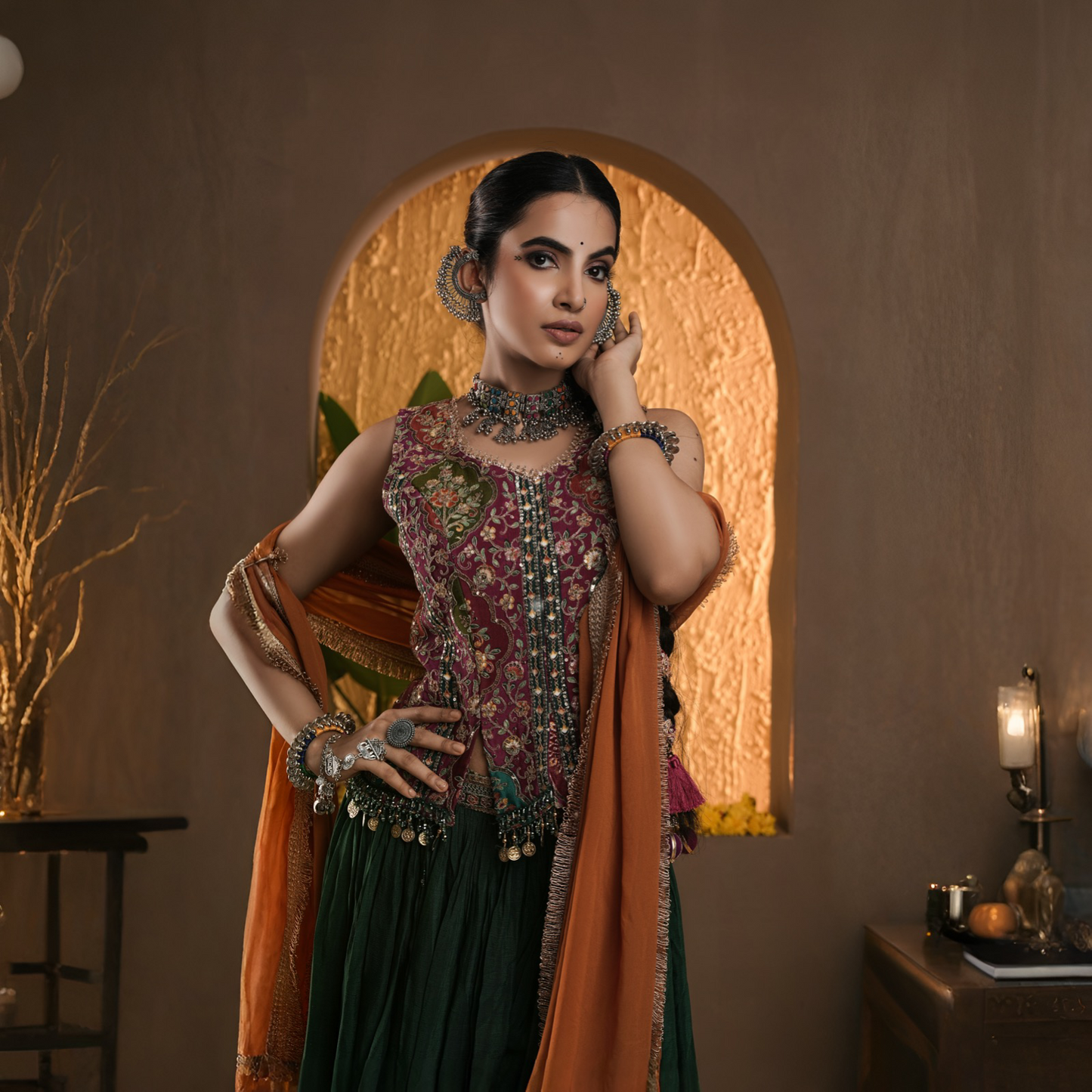 Utsav palazzo set