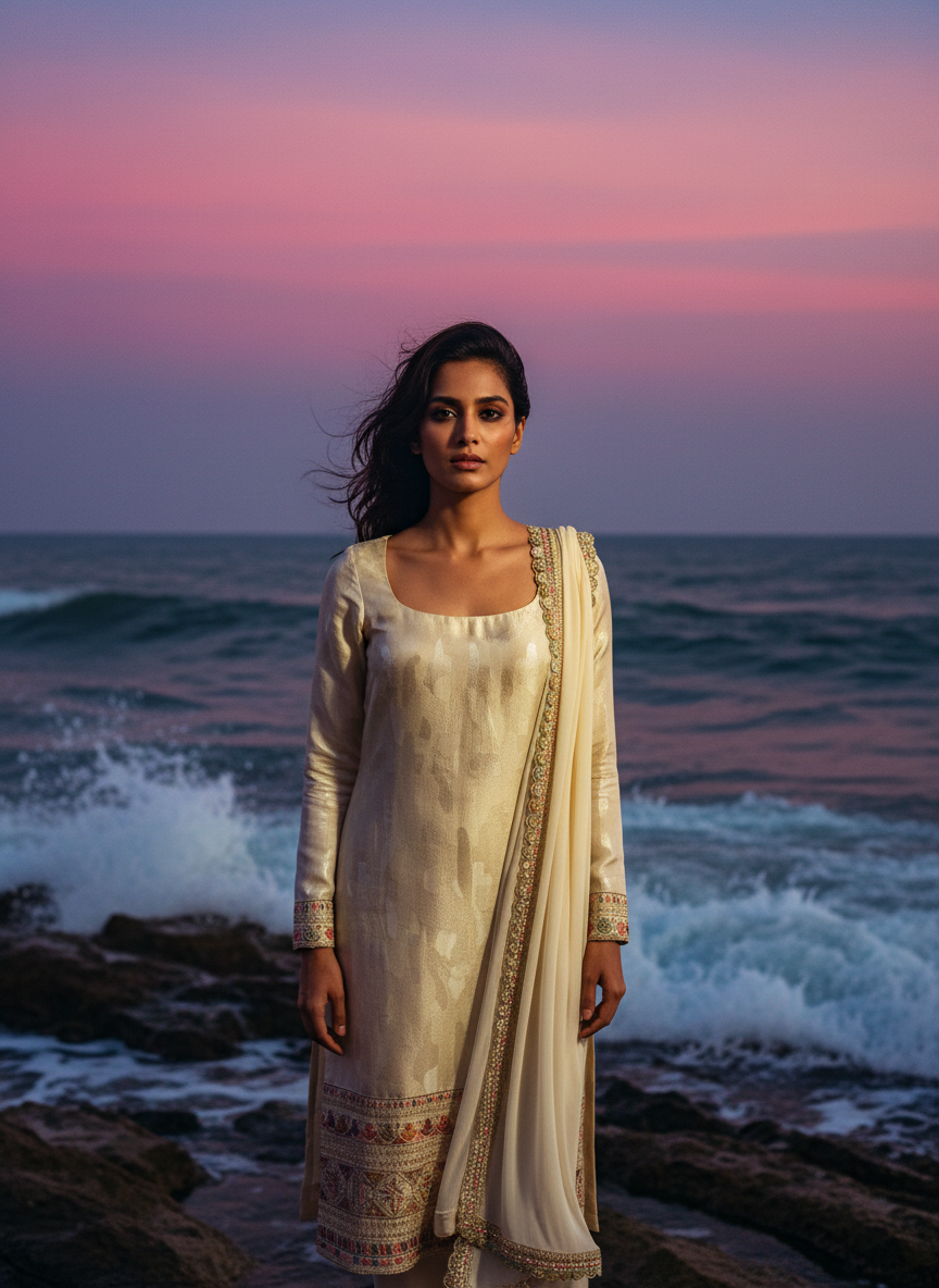 Praya kurta set
