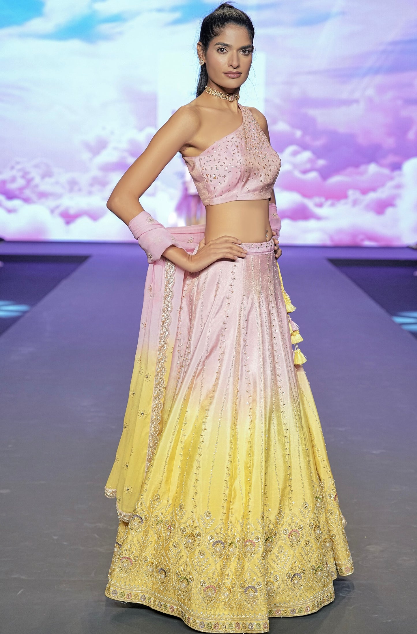 The Leela Lehenga set