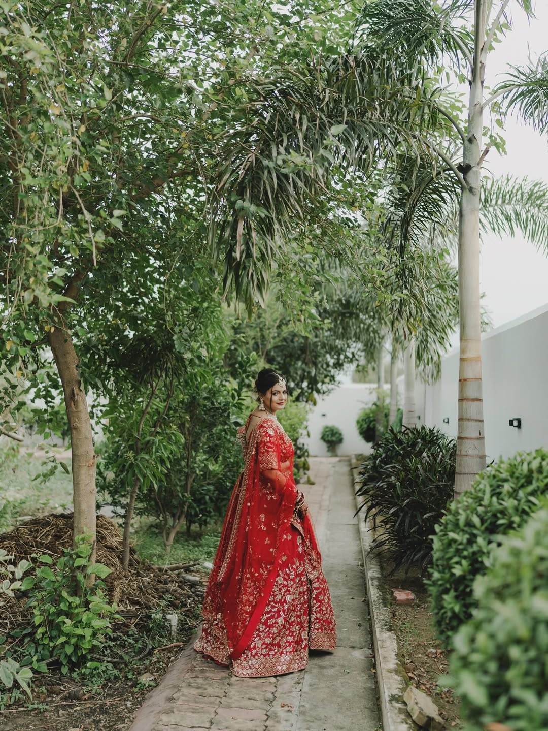 Shivani in Saanjh Bridal Lehenga