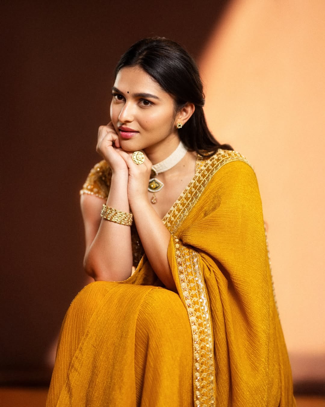Shreya Pre-draped Saree set