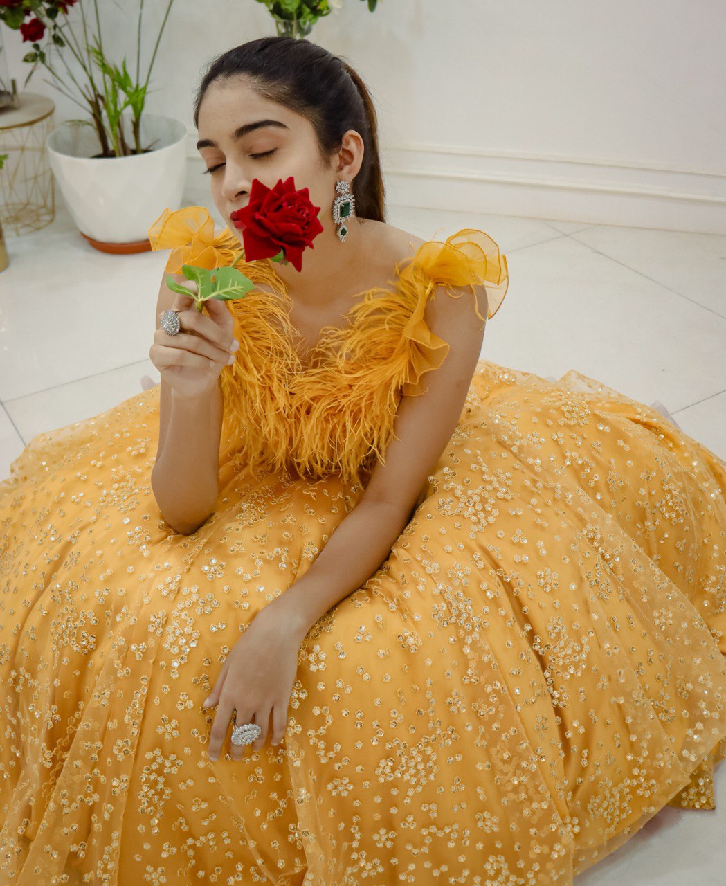 DAHLIA LEHENGA SET
