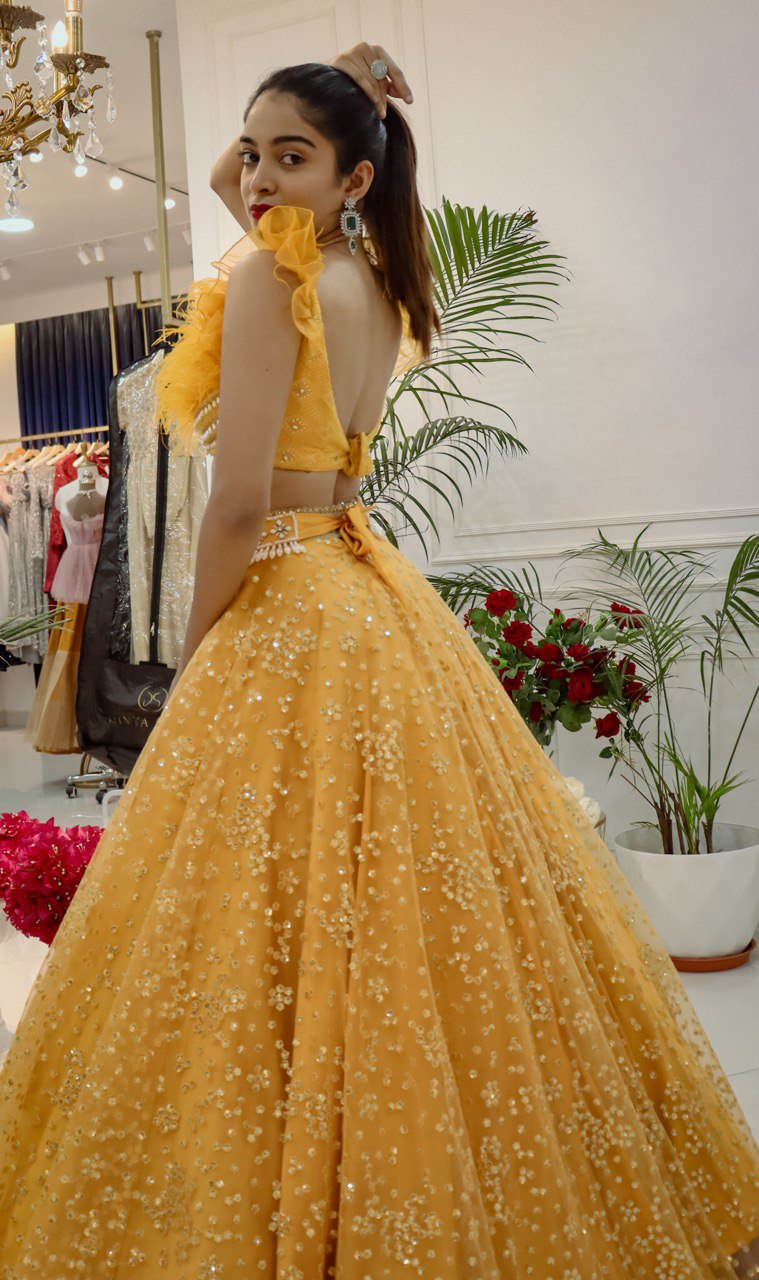 DAHLIA LEHENGA SET
