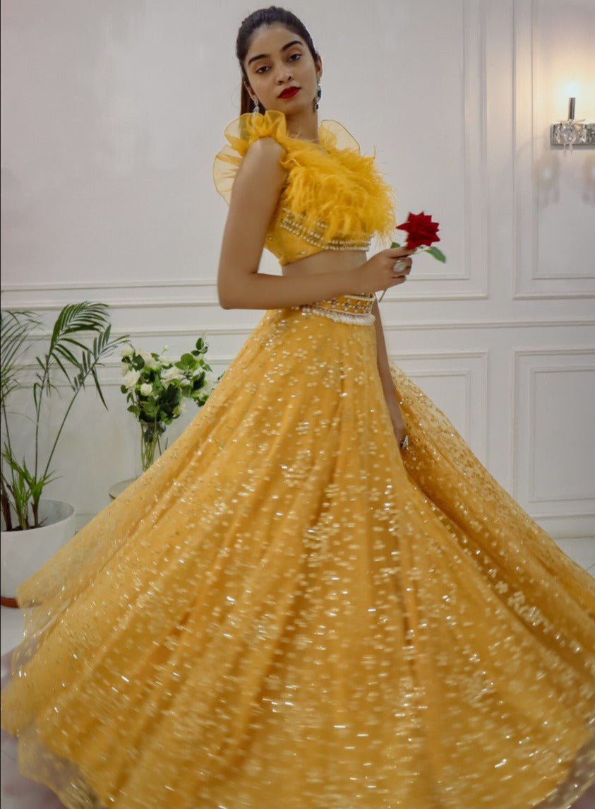 DAHLIA LEHENGA SET