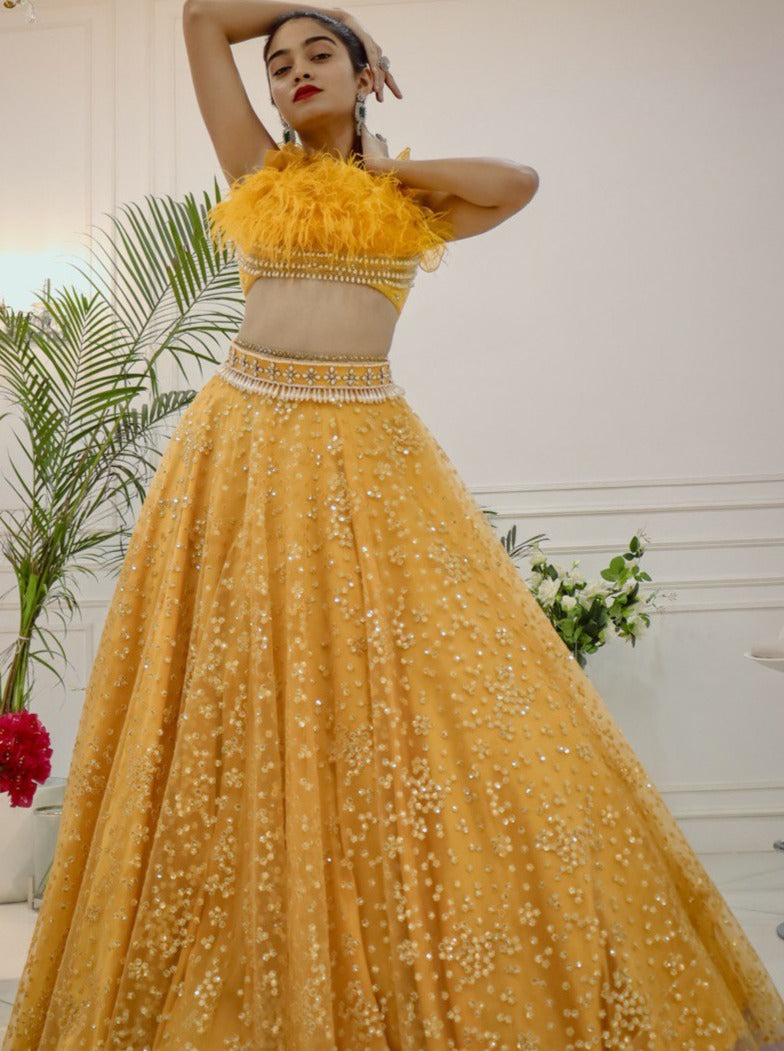 DAHLIA LEHENGA SET