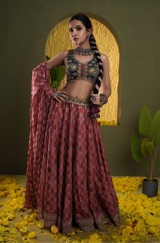 Leher Lehenga