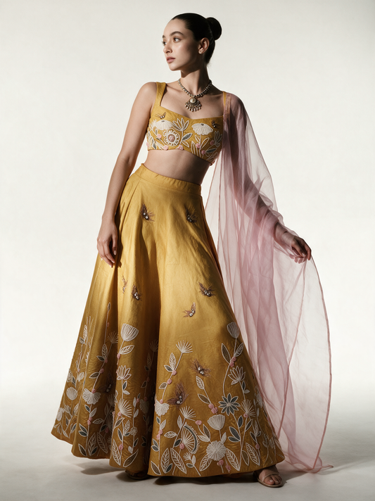 BUTTERFLY LEHENGA SET