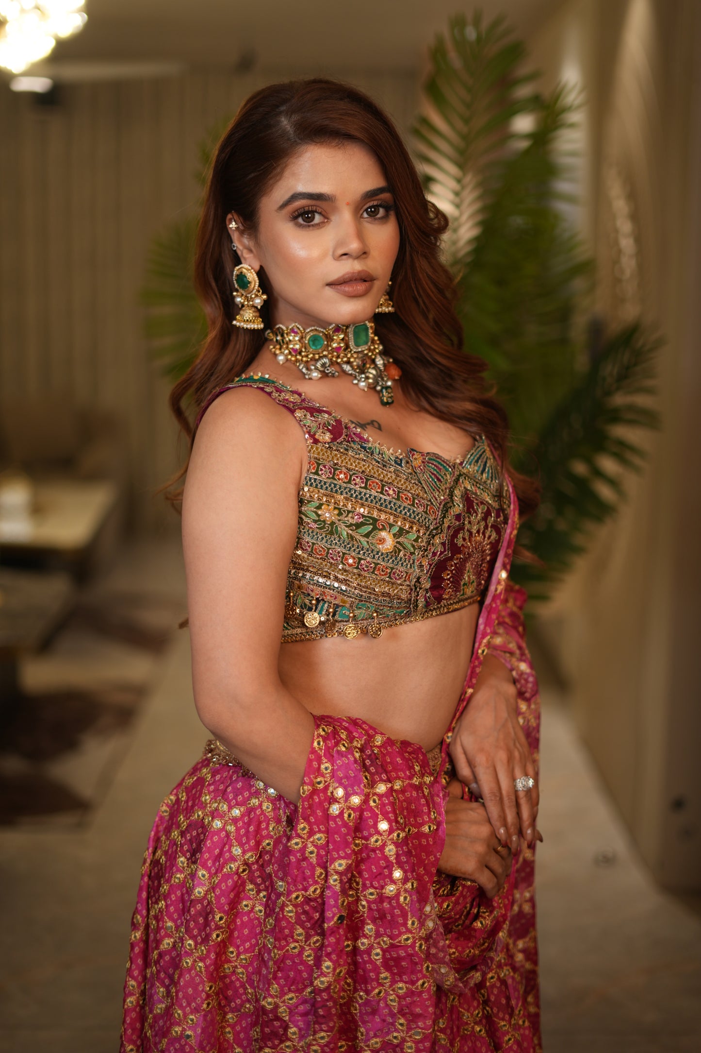 Leher Lehenga