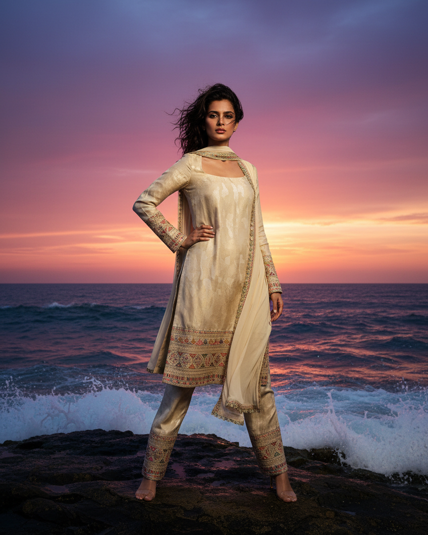 Praya kurta set