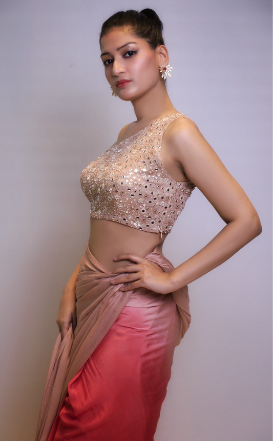 Aureila Pre-draped saree