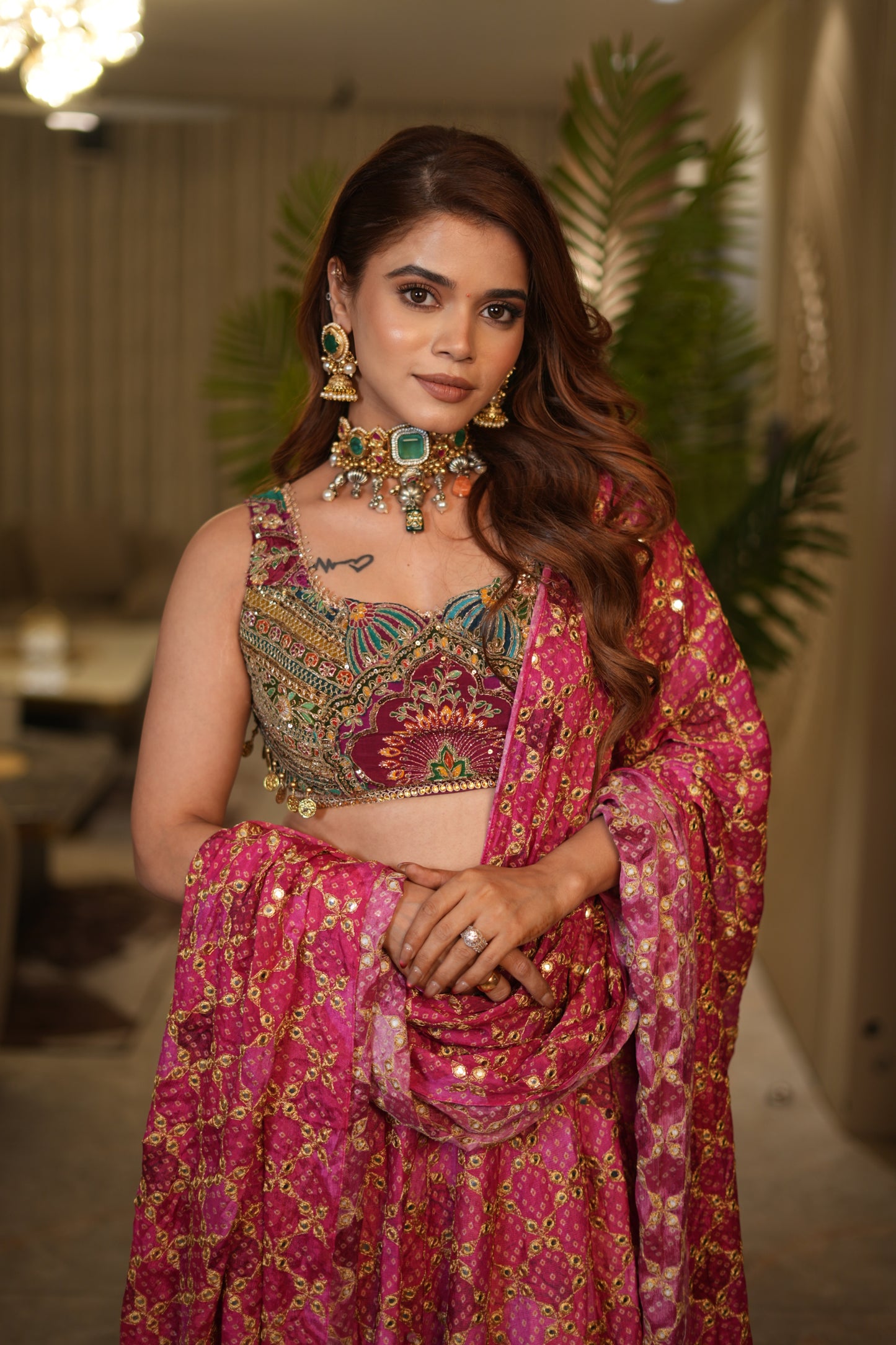 Leher Lehenga