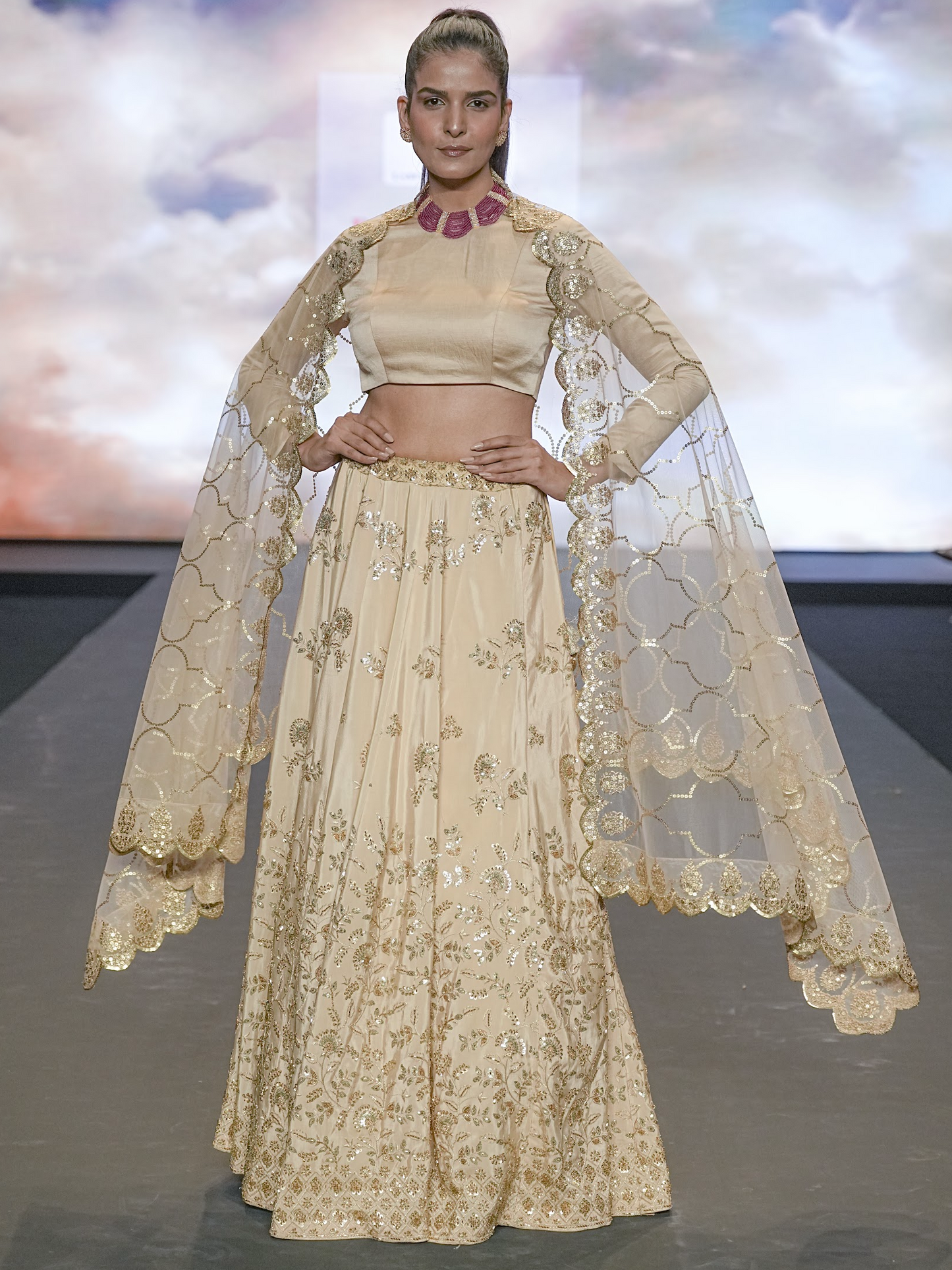 Zarina Lehenga set