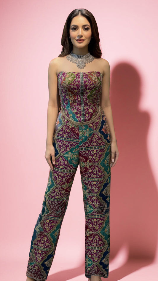 Sitara corset pant set