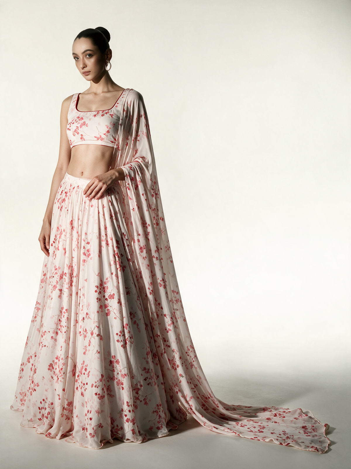 FLORA PRINTED LEHENGA