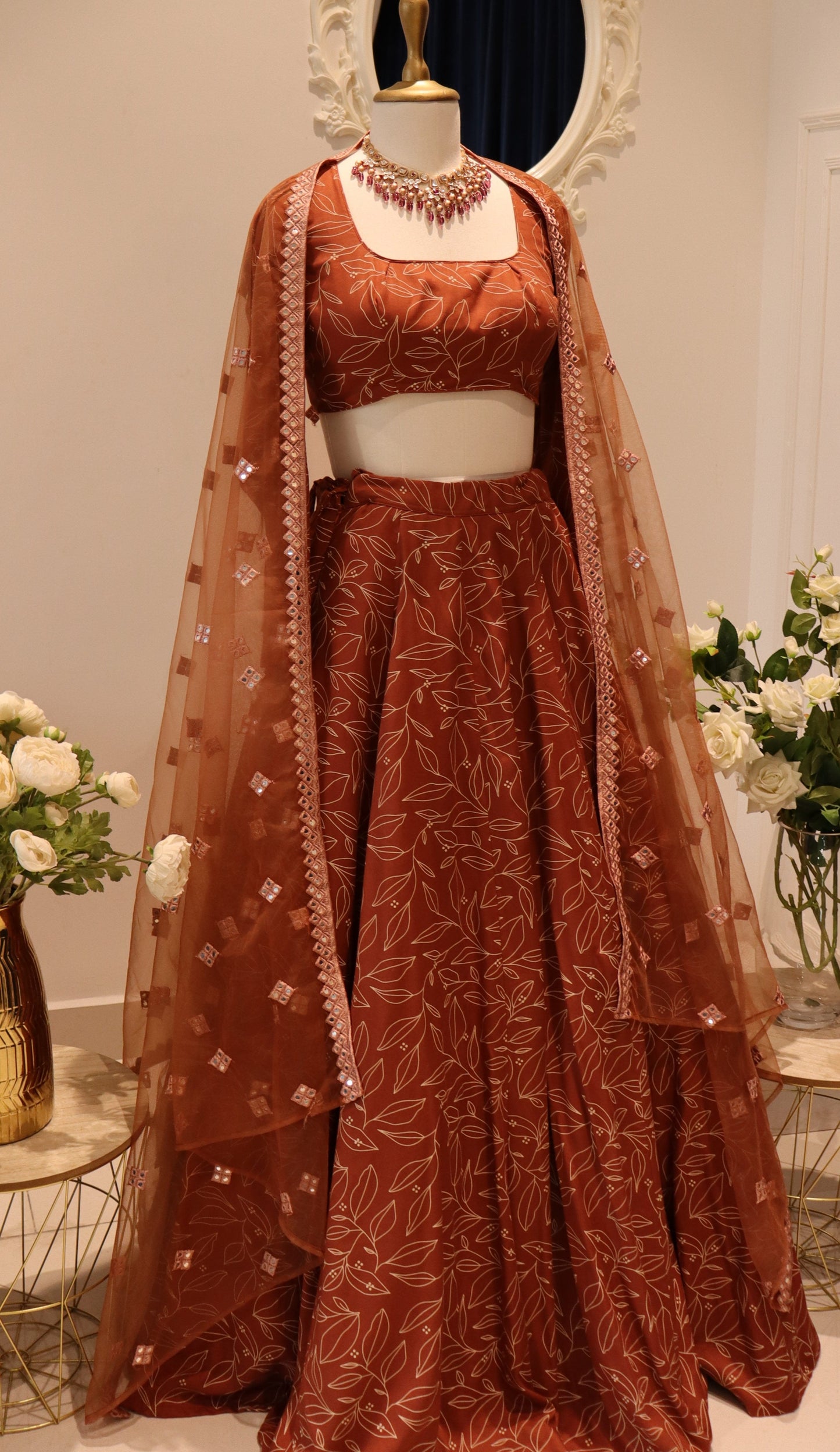 MOCHA LEHENGA