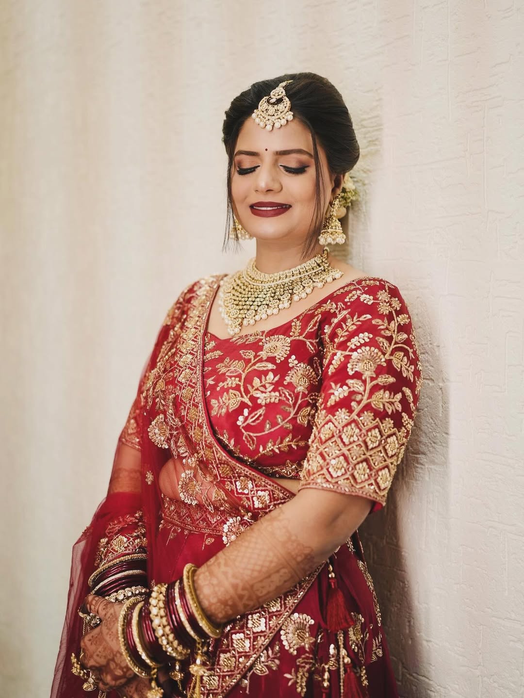 Shivani in Saanjh Bridal Lehenga