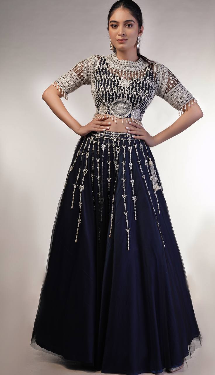 SAPPHIRINE LEHENGA