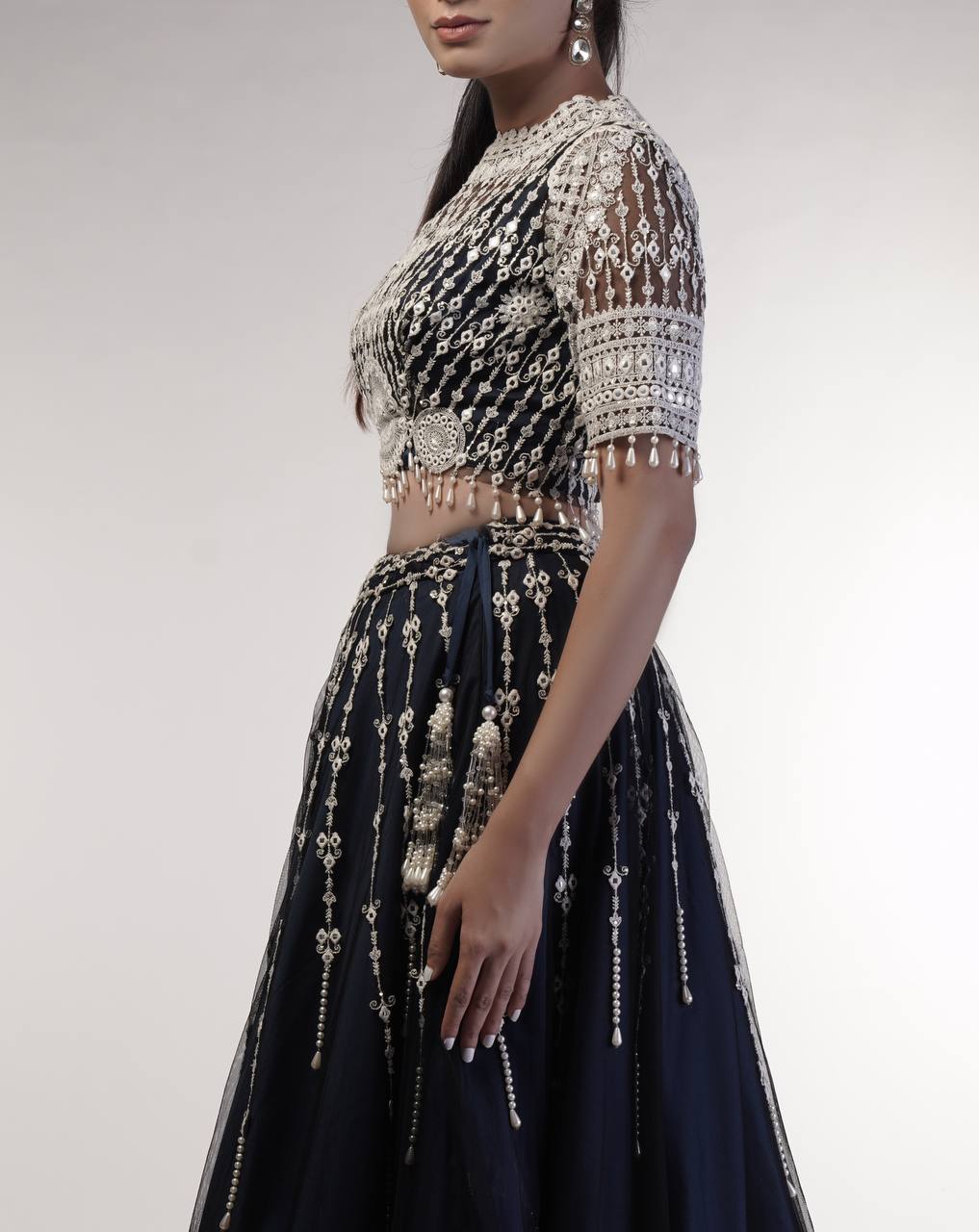 SAPPHIRINE LEHENGA