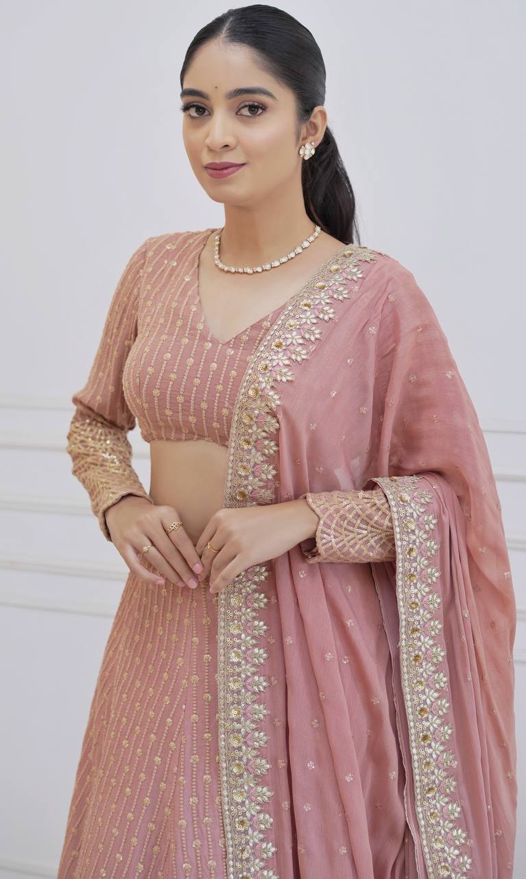 LONA LEHENGA SET