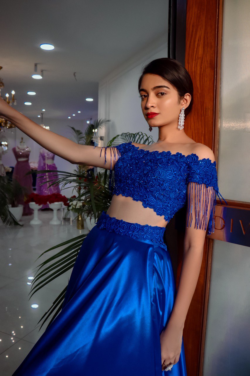 BLUEBERRY LEHENGA