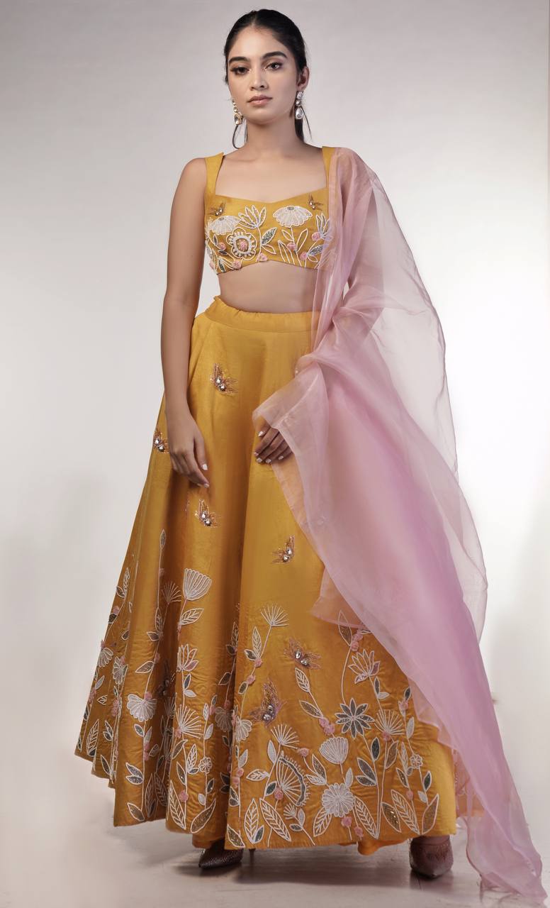 BUTTERFLY LEHENGA SET