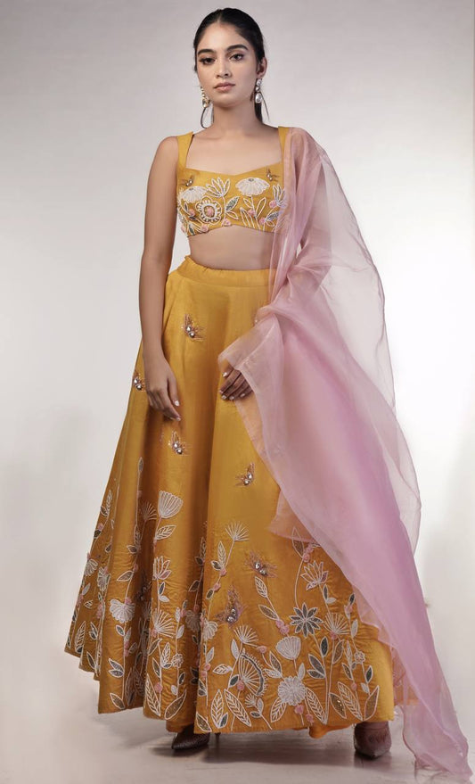 BUTTERFLY LEHENGA SET