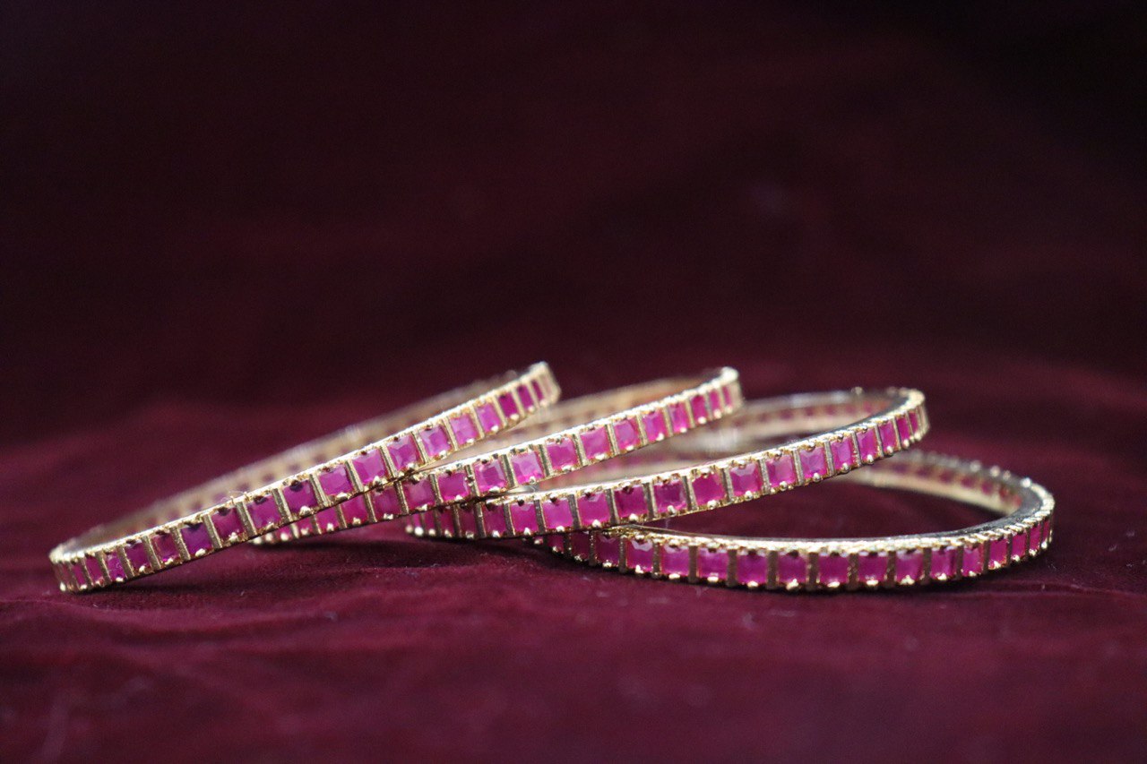 RUBY BANGLES