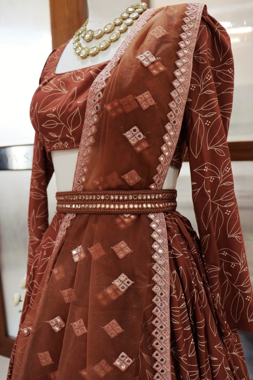 MOCHA LEHENGA