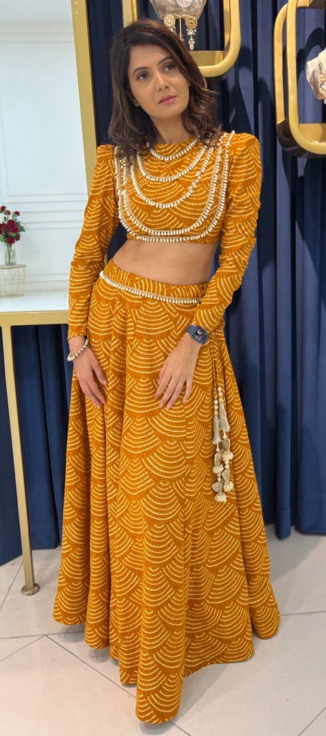 SUNNY PEARL LEHENGA