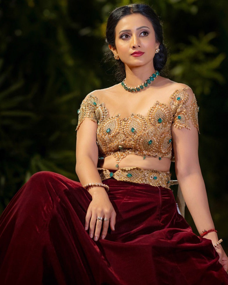 HALLEY LEHENGA SET